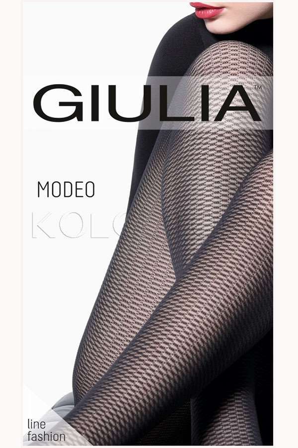 Колготки жіночі з візерунком GIULIA Modeo 60 model 1